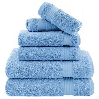 American Soft Linen Premium Cotton 6 pc Towel Set