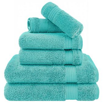 American Soft Linen Premium Cotton 6 pc Towel Set