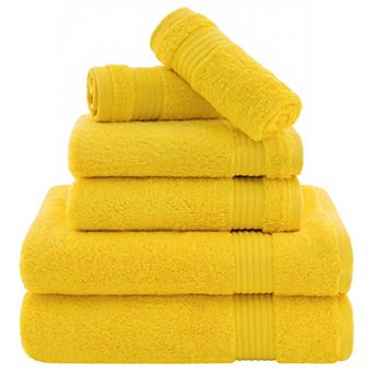 American Soft Linen Premium Cotton 6 pc Towel Set