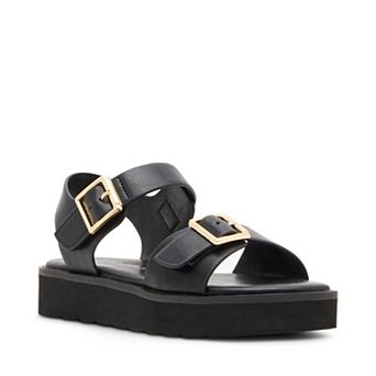 madden girl Mginza Kids Buckle Accent Platform Sandals