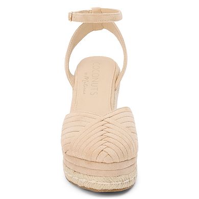 Coconuts by Matisse Becca Women's Wedge Ankle Strap Espadrille Sandals