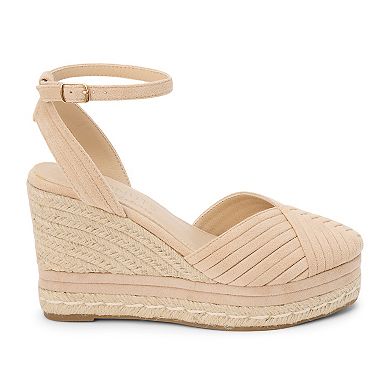 Coconuts by Matisse Becca Women's Wedge Ankle Strap Espadrille Sandals