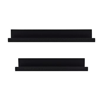American Art Décor Beaded 2 pc Floating Wall Shelf Ledge Set