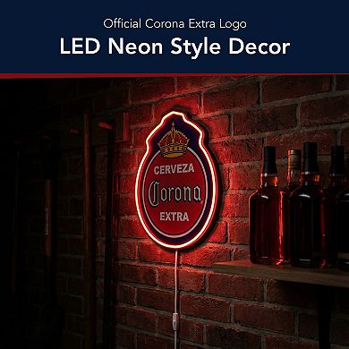 American Art Décor LED Cerveza Corona Extra Wall Sign