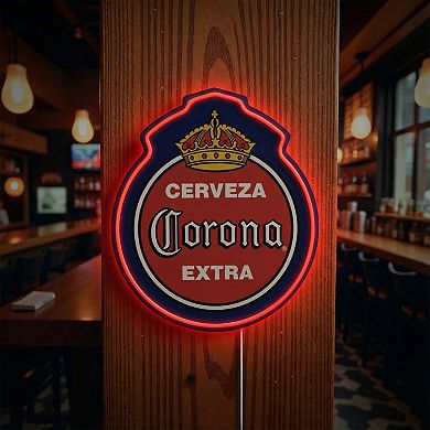 American Art Décor LED Cerveza Corona Extra Wall Sign