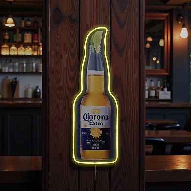 American Art Décor LED Cerveza Corona Extra Bottle Wall Decor