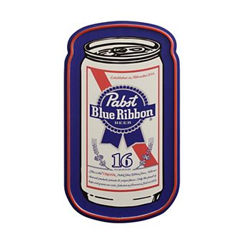 American Art Décor Pabst Blue Ribbon Can LED Wall Decor Sign