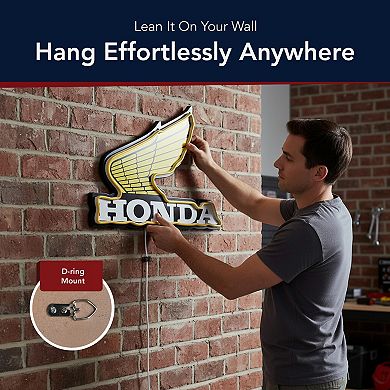 American Art Décor Honda Wing LED Wall Decor