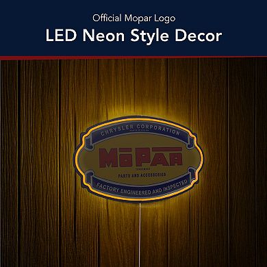 American Art Décor Mopar Parts & Accessories LED Wall Decor Sign