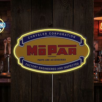 American Art Décor Mopar Parts & Accessories LED Wall Decor Sign