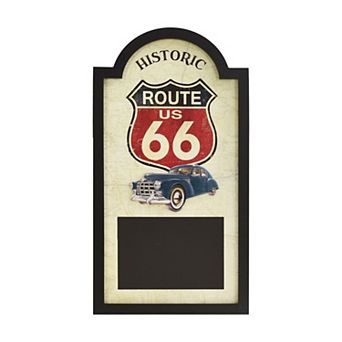 American Art Décor Route 66 Chalkboard Wall Decor 3D Design Wall Decor