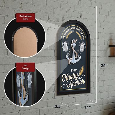 American Art Décor 3D Knotty Anchor Wall Decor