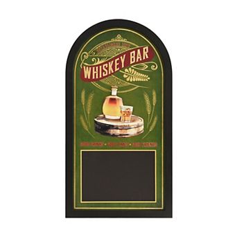 American Art Décor Vintage Whiskey Bar Chalkboard Wall Decor