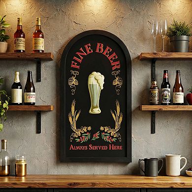 American Art Décor 3D Fine Beer Bar Sign Wall Decor