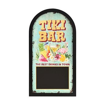 American Art Décor Tiki Bar Chalkboard Wall Decor