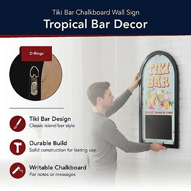 American Art Décor Tiki Bar Chalkboard Wall Decor