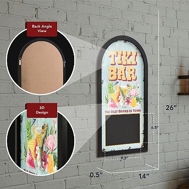 American Art Décor Tiki Bar Chalkboard Wall Decor