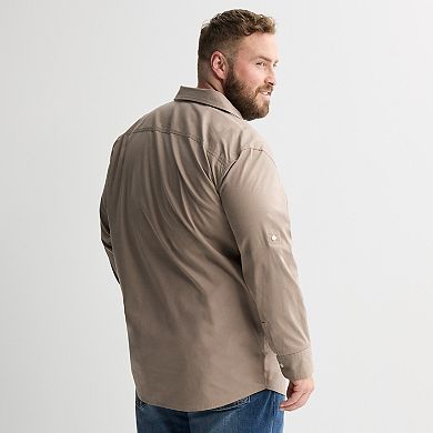 Big & Tall Apt. 9® Long Sleeve Collared Shirt