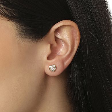 JS Jessica Simpson Gold-Tone Bow, Butterfly & Pearl Stud & Hoop Earring Set, 12 Pairs