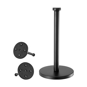 VEVOR Paper Towel Holder Countertop, Stainless Steel Kitchen Paper Towel Stand