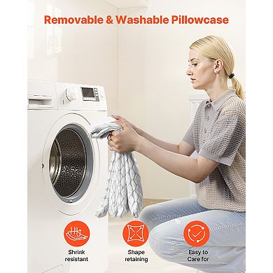 VEVOR Bed Pillow for Sleeping, King Size Luxury Quality Hotel Pillow with Memory Foam Fill