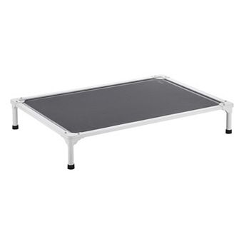 VEVOR Elevated Dog Bed for Large Dogs, Portable Raised Dog Cot with Aluminum Tube Metal Frame