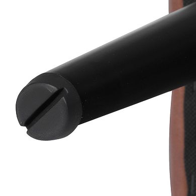 VEVOR PU Leather Storage Ottoman Bench with Metal Legs for Entryway or Bedroom