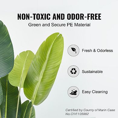 VEVOR Artificial Birds Of Paradise Tree, 5 FT Tall Faux Plant