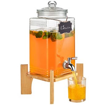 VEVOR Beverage Dispenser, 1.5 Gallon Drink Dispensers for Parties, 2 pc