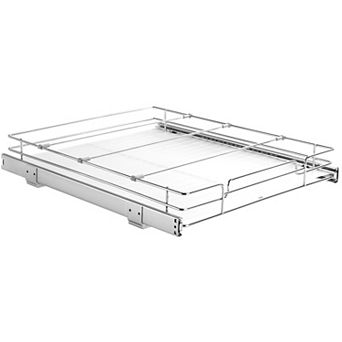 VEVOR Pull Out Cabinet Organizer 14x21 in Slide Out Pantry Shelf for Kitchen Cabinet