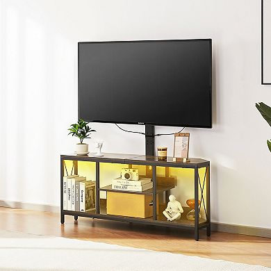 VEVOR 45" TV Stand with Mount for up to 75 in TVs, Entertainment Center