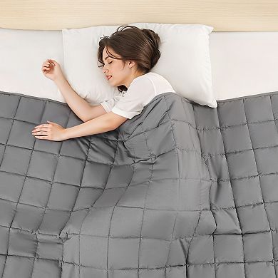 VEVOR Weighted Blanket, 20 lbs, 88 x 104 in King Size, Cooling Breathable Heavy Blanket