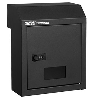 VEVOR Through The Door Key Drop Box, Heavy Duty Steel Through the Door Mailbox