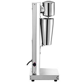 VEVOR Milkshake Maker Kit, Stainless Steel 180W , with 800ml Cup, Silver , 2 Speed Adjustable