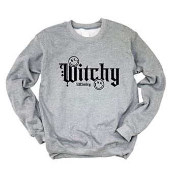 S.W.Smiley Witchy Bold - Women's Graphic Sweatshirt