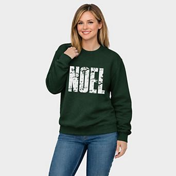 Noel Block Distressed - Women's Graphic Sweatshirt
