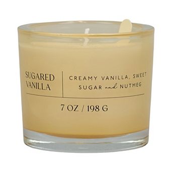 Sonoma Goods For Life® Sugared Vanilla 7-oz. Candle Jar
