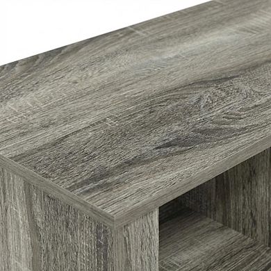 FurniFact Fireplace TV Stand with Open Storage for TVs up to 55 inches