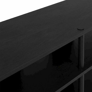 FurniFact Corner TV Stand for 55-Inch TVs