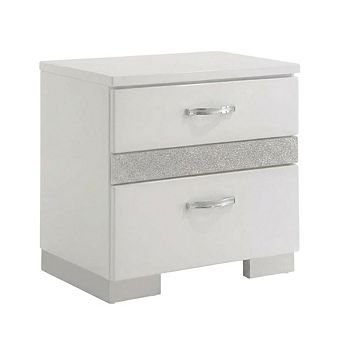 Nightstand with Contemporary Style and Storage Facility