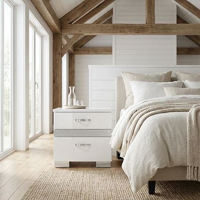 Nightstand with Contemporary Style and Storage Facility