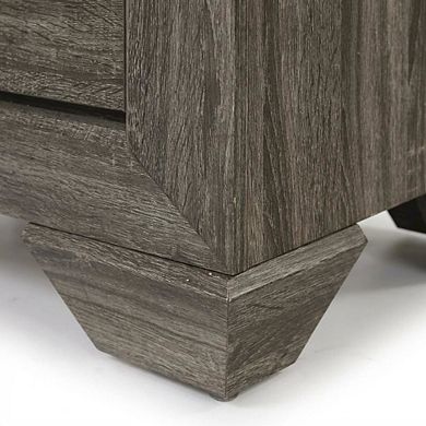 Bedroom Nightstand with Rustic Country-Cottage Style