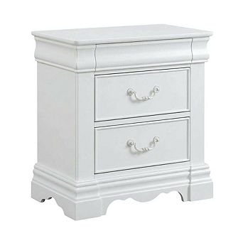 Bedroom Nightstand, Traditional Design, Sturdy Construction, Compact Size