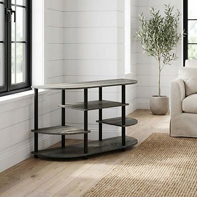 FurniFact Corner TV stand