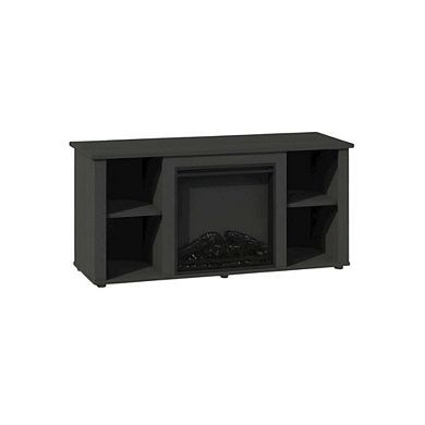 FurniFact Electric Fireplace TV Stand with Storage