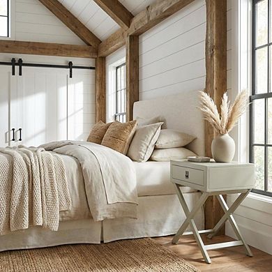 Bedroom Nightstand with Clean Design and Sturdy Construction