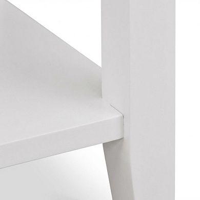 Modern Night Stand with Single Drawer and Sturdy Construction