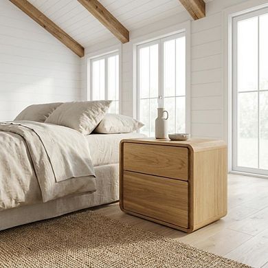 Starlight Canyon Home Nightstand with Modern Design and Durable Finish