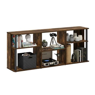 FurniFact Wooden TV stand for TVs up to 65 inches