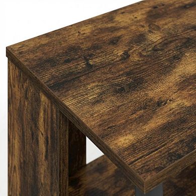 FurniFact Wooden TV stand for TVs up to 65 inches